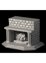3D Printed - Fireplace 3